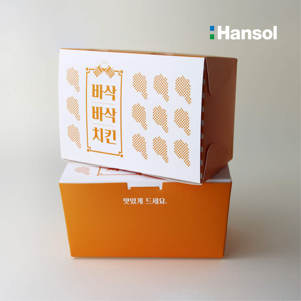 바삭바삭 치킨_200개 : 한솔에코패키징