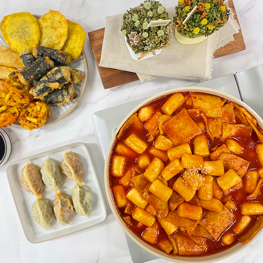 핫이슈 우리쌀 국물 떡볶이 밀키트 480g 3인분 : 핫이슈 샵