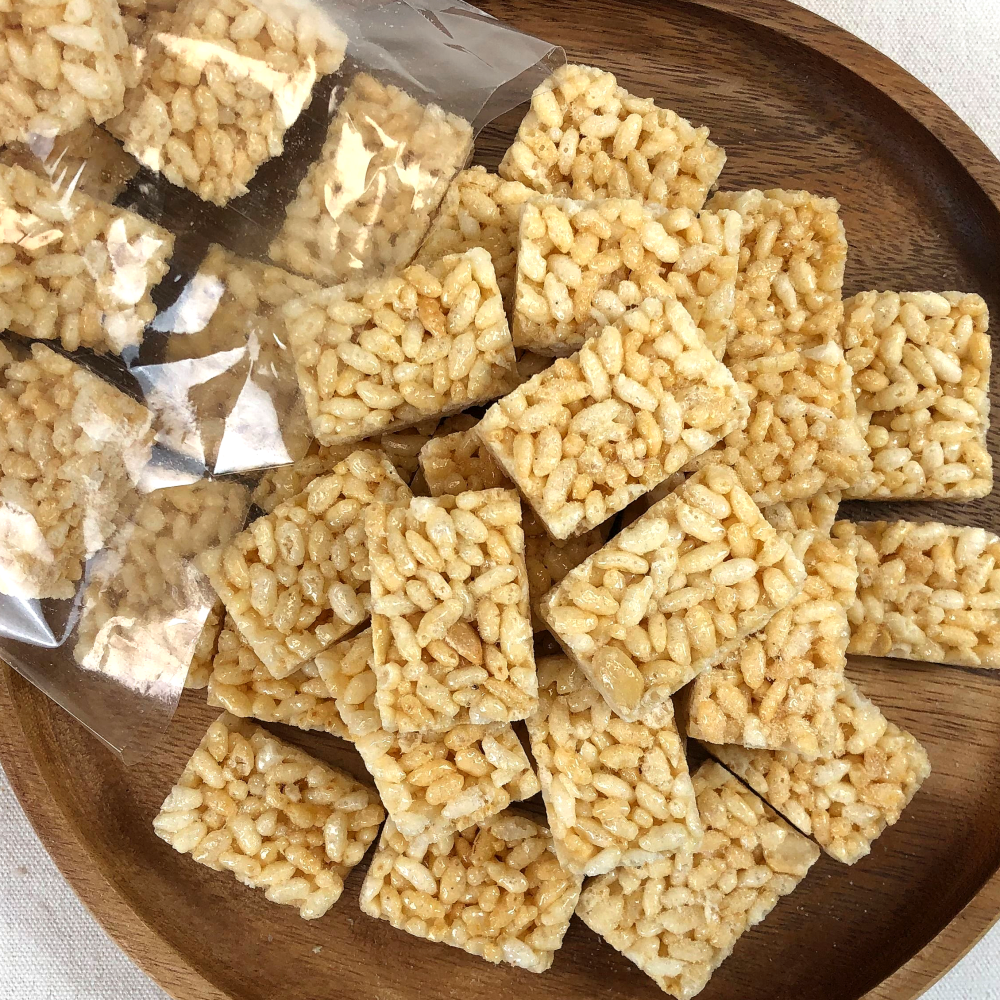 수제 쌀엿강정 찐쌀강정 450g 쌀과자 전통과자 : 송죽명과