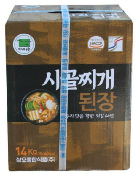 삼오종합식품 이바구촌시골찌개된장 14kg : 태인유통주식회사