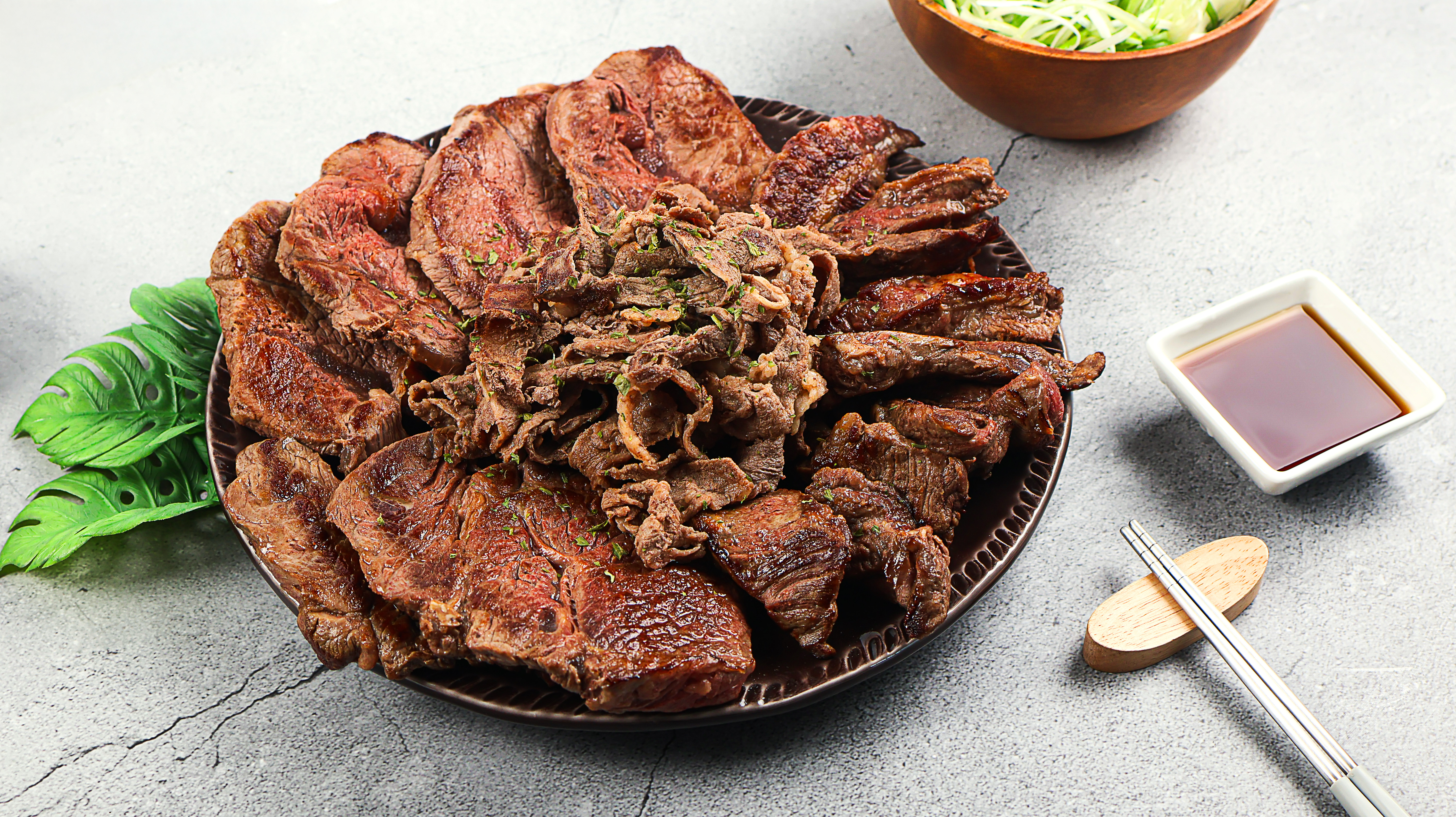 미국산 소 한 마리 셋트 800g 2~3인분 네가지 부위를 한번에 (등심,부채살, 갈비살, 우삼겹)  맛도리 상품 모음 : 찐 먹판 축.수산물