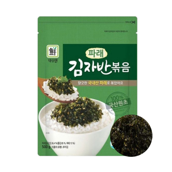 사조 대림 파래 김자반 볶음 500g / 반찬 자반김 : 다만세푸드