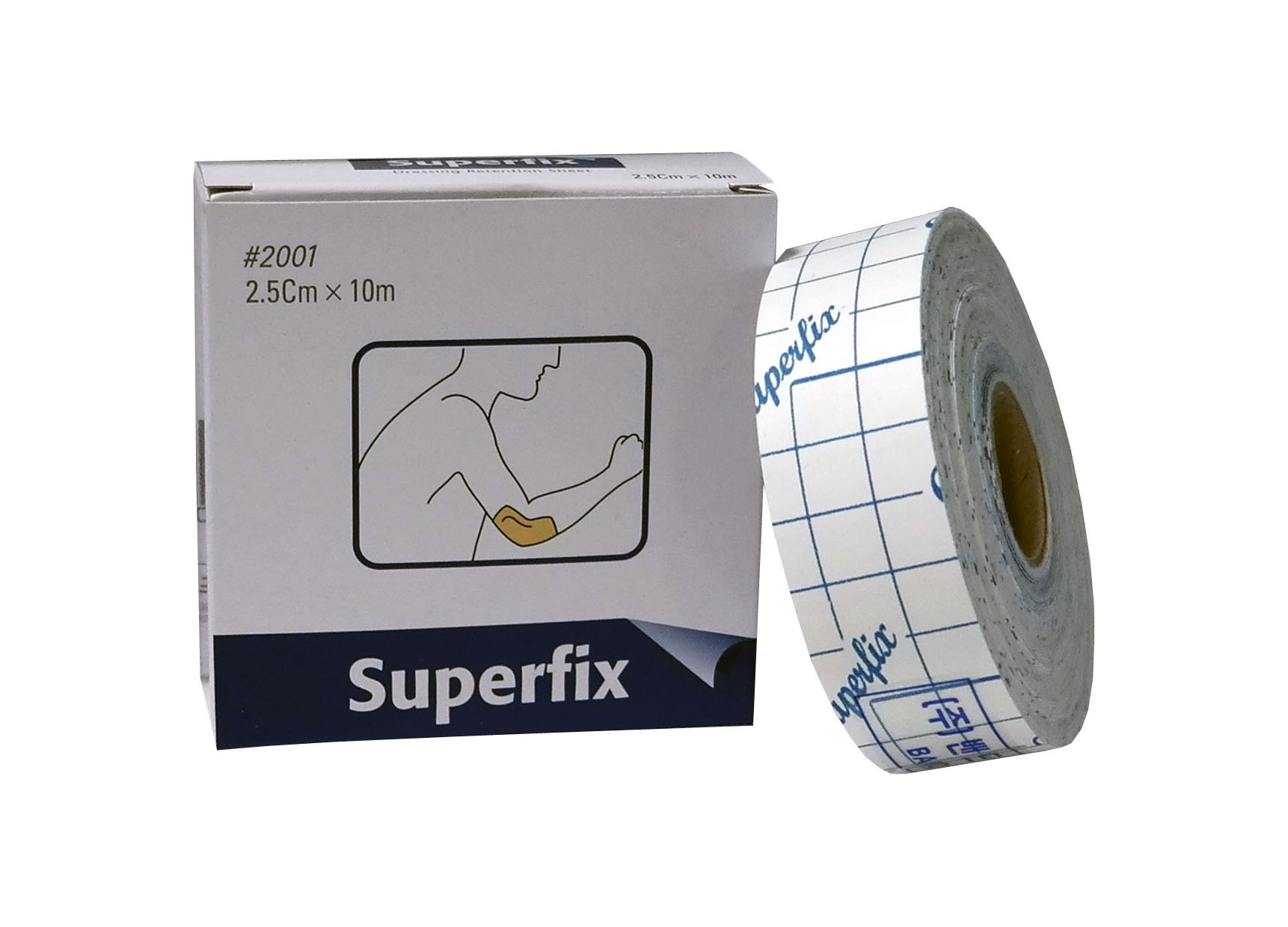 밴드골드 슈퍼픽스(Superifx) 2.5cmx10cm (#2001) : 한국메디텍