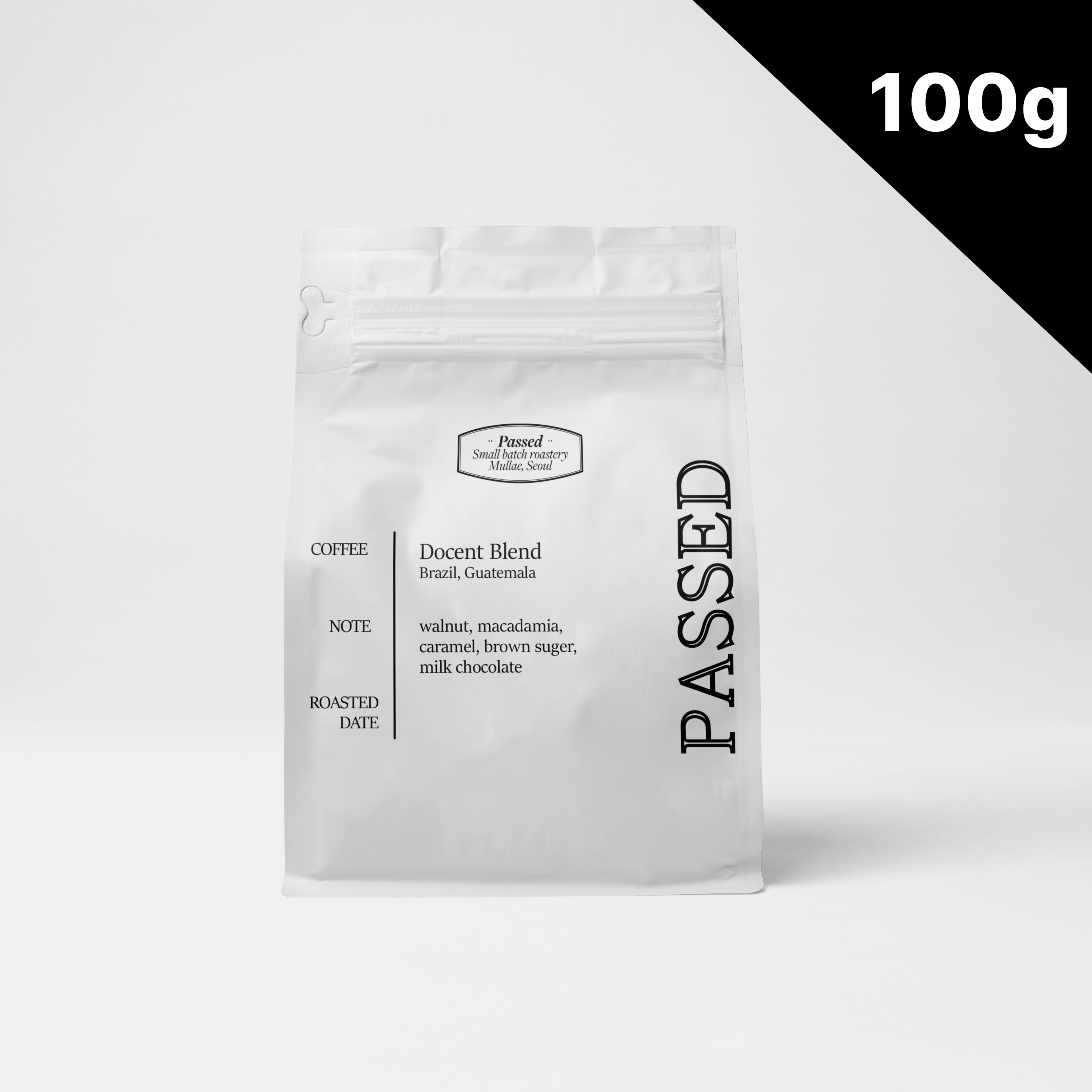 패스드 도슨트 블렌드 커피 (Docent Blend) 100g : 패스드