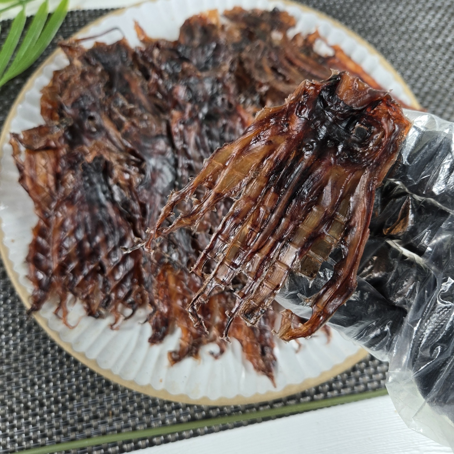 건어맨 숏다리 1kg 오다리 오징어 다리 납짝 숏다리 : 건어맨