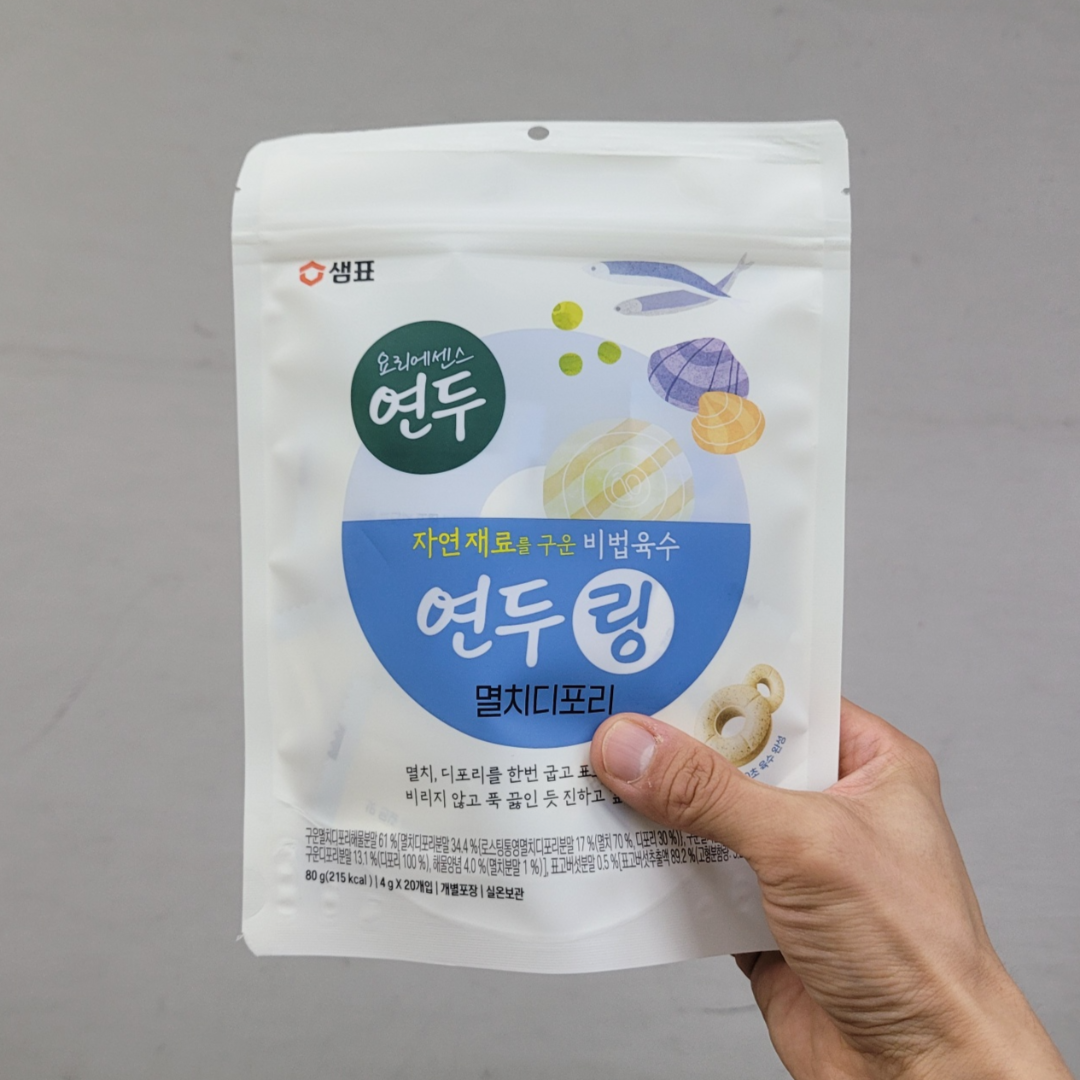샘표 연두링 멸치디포리 80g : e편한마트