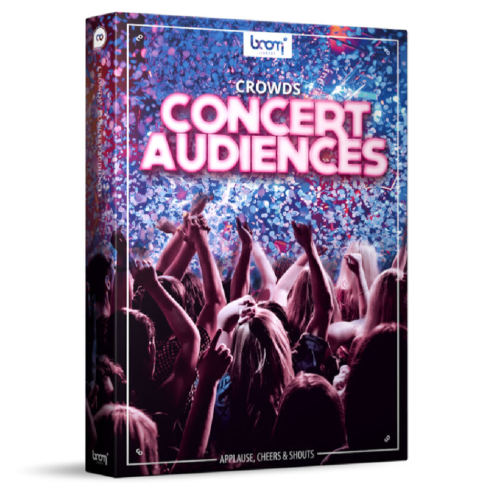 Boom Library Crowds Concert Audiences 크라우드 콘서트 오디언스 콘서트 청중 포효 : 작곡가의 미디가게