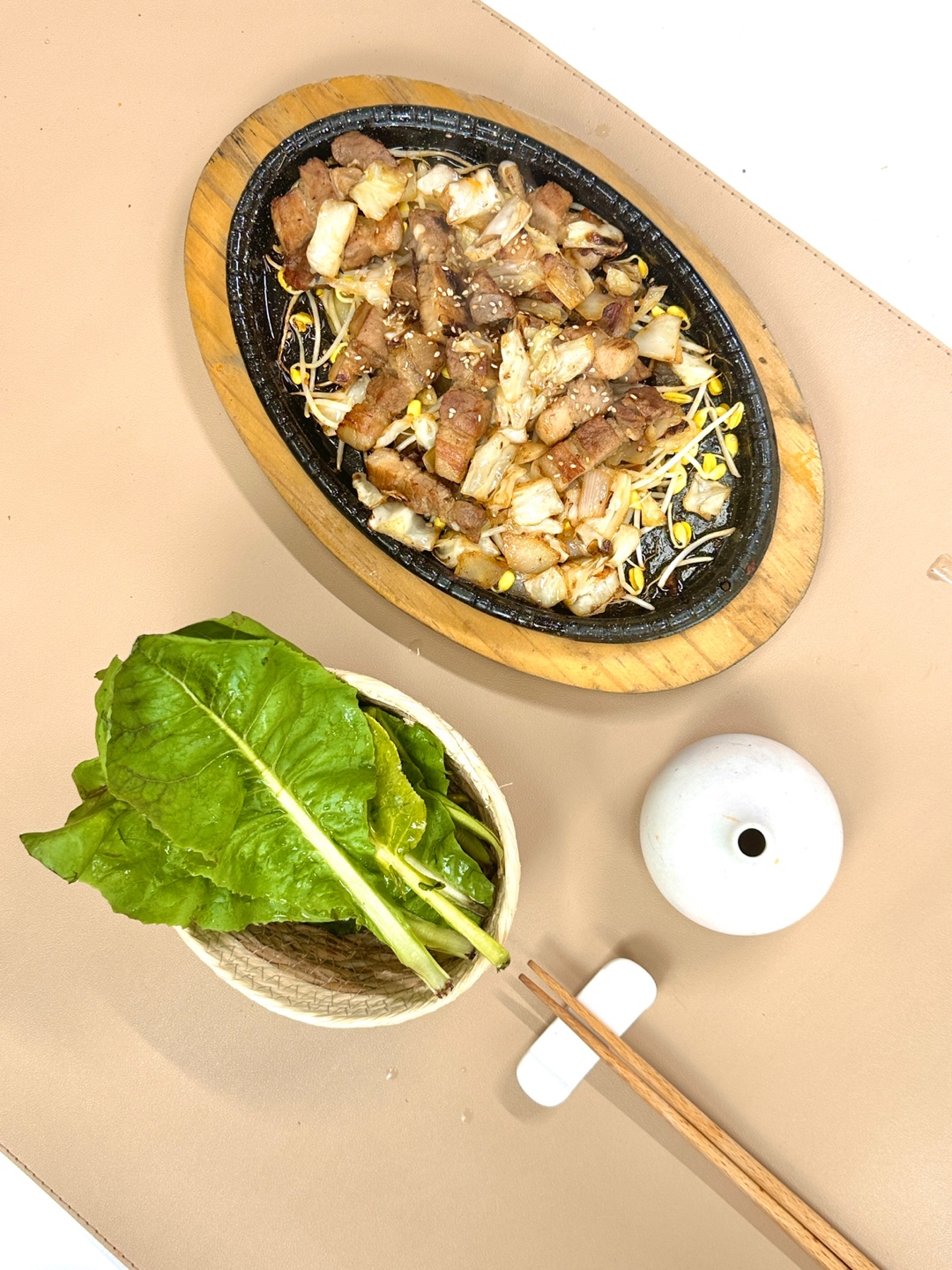 간장양념 통삼겹 숯불 갈비 750g (초벌 후 600g 내외) 3인분 석가래가든 로컬프리 : 로컬프리
