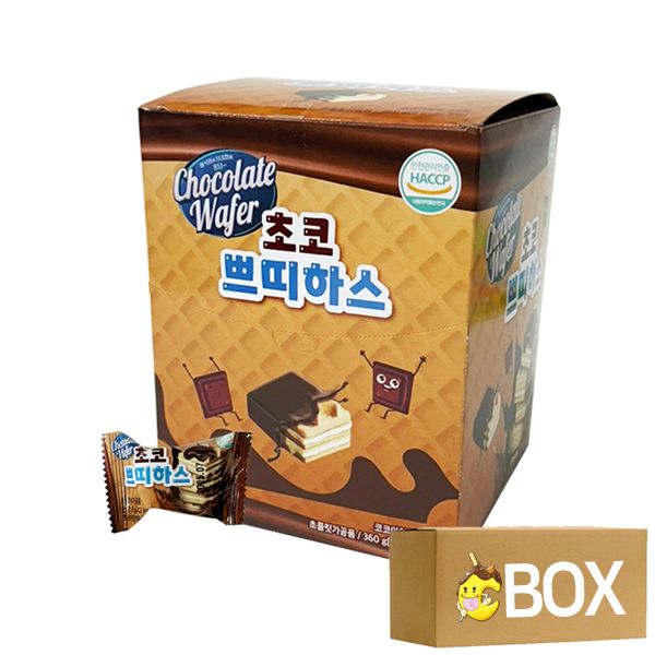 초코 쁘띠하스 360g(8gx45개입) X 6곽 1박스 : 달달몰