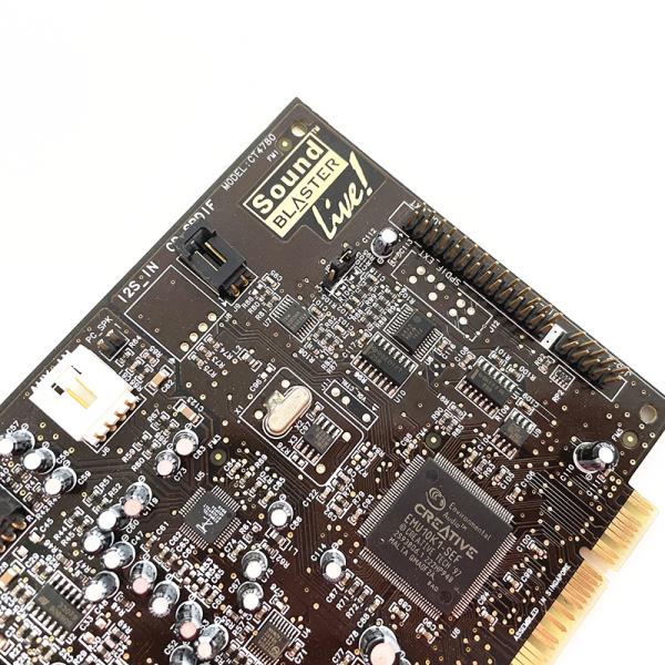 오리지널 크리에이티브 CT4780 PCI 4.1 사운드 카드 지지대 XP/Win7 작동,  완료 : 라피나마켓