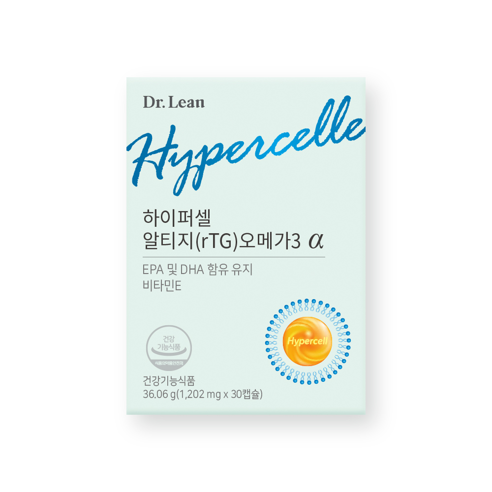 [3개월] 닥터린 송중기 하이퍼셀 알티지(rTG) 오메가3 알파 30캡슐, 3개 : 닥터린 공식스토어