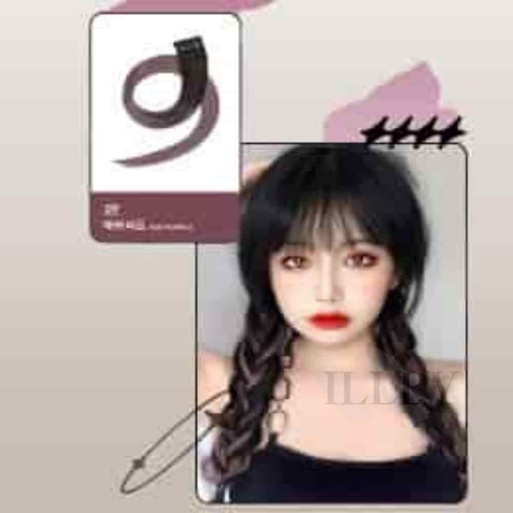 일비 투톤 헤어피스 포인트 브릿지 붙임머리 컬러 부분가발 부분 : 이비스마트