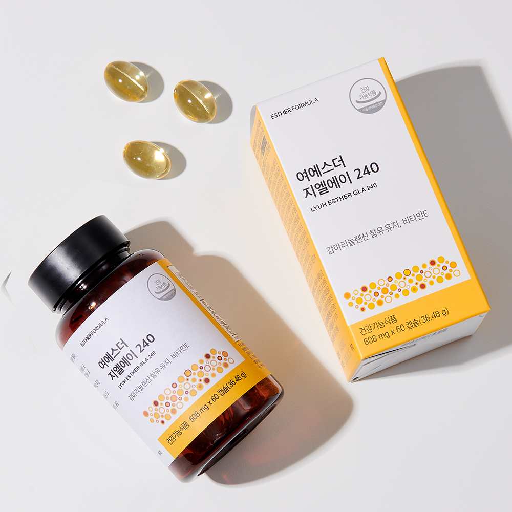 여에스더 닥터에스더 감마리놀렌산 240mg 보라지유 GLA 오메가6 에스더포뮬러 : 에스더포뮬러