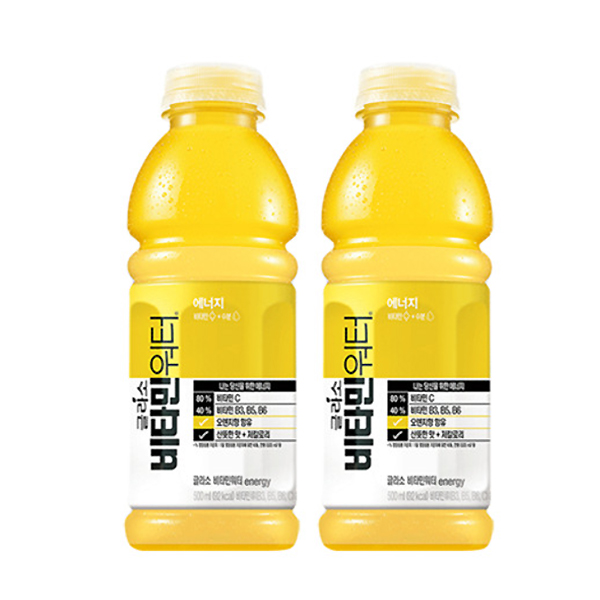 글라소 비타민 워터 에너지 500ml 12pet : 콕콕이샵
