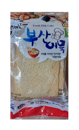 부산 대원 어묵 상천 사각어묵 꼬지어묵 부산어묵 냉장 800g (유통기한 6~7일) : 분식의 세계