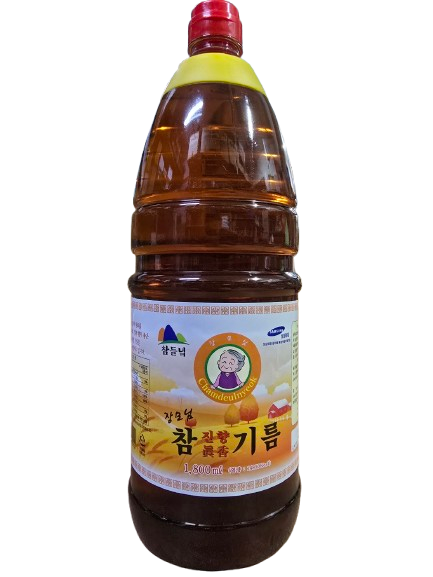 참들녁 참진향기름 1.8L 장모님 맛과향 업소용 식당용 : 대가그린트리