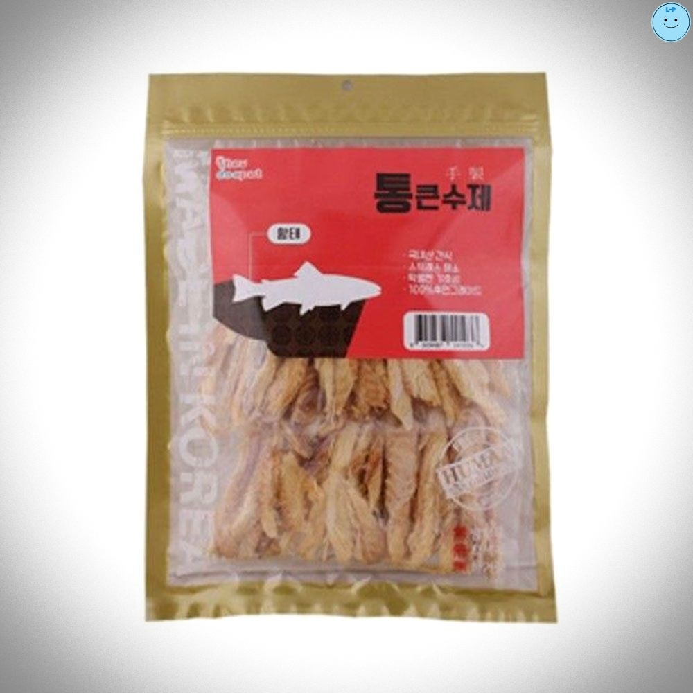 통큰수제간식 황태 180g 강아지 건조간식 육포 고단백 수제스틱 애완동물용품 : 온쇼핑넷