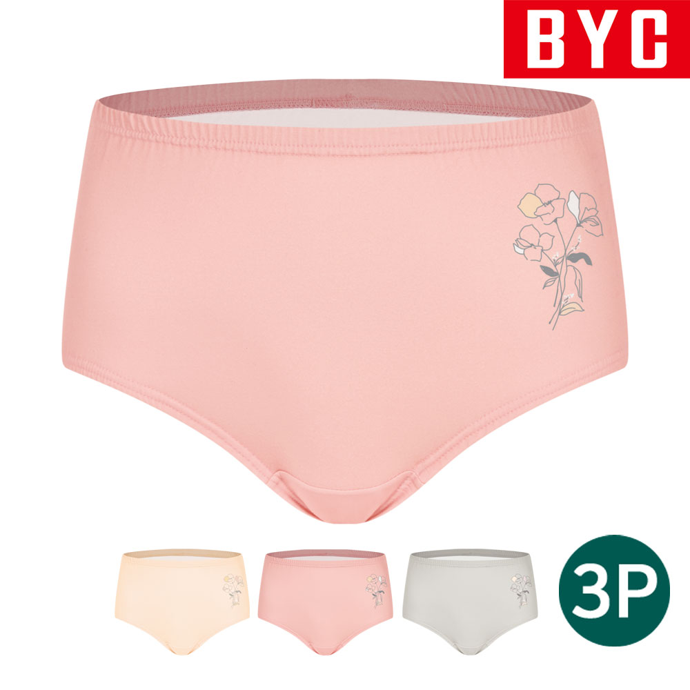 BYC 부인 엄마 팬티 요일 여성팬티 속옷 순면 빅사이즈 : BYC왕자상회
