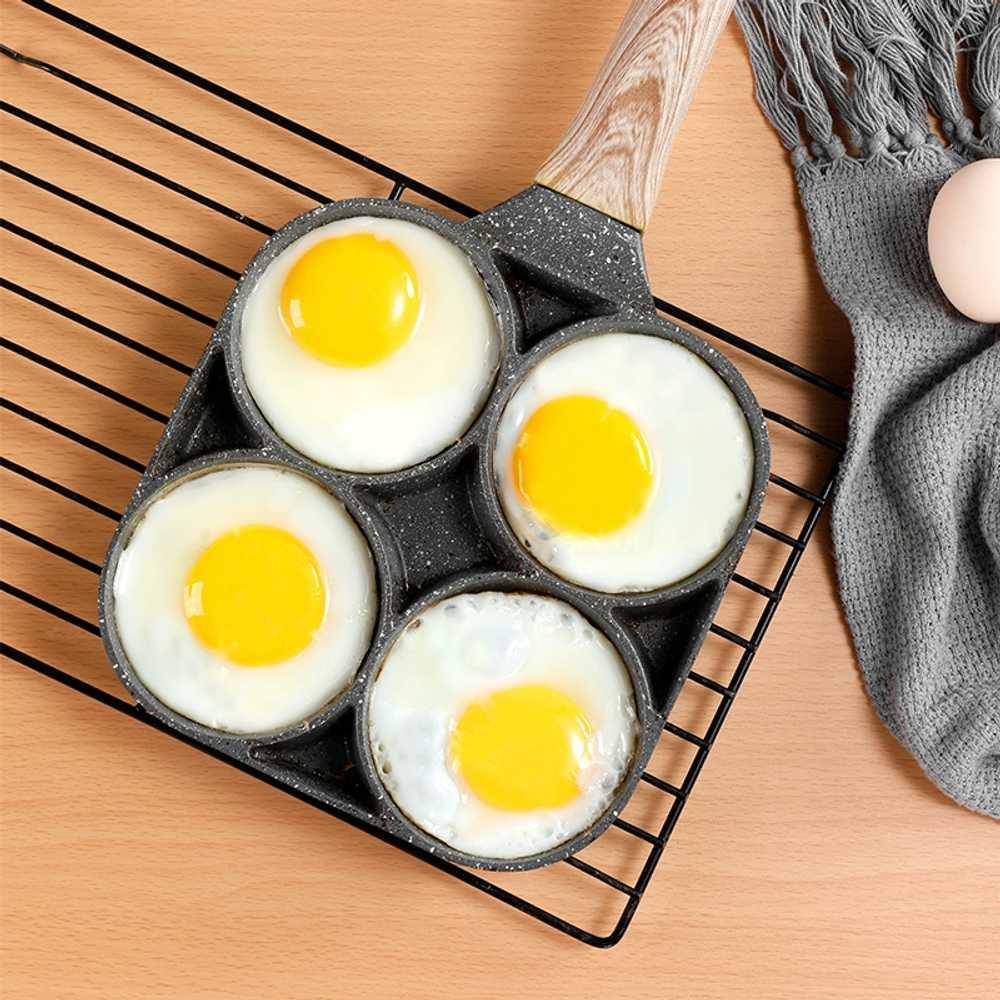 계란후라이 가정용 팬케잌 메이커 프라이팬 계란후라이팬 4구 업소용 토스트 1. (가스) 4구 : 다담오스토어