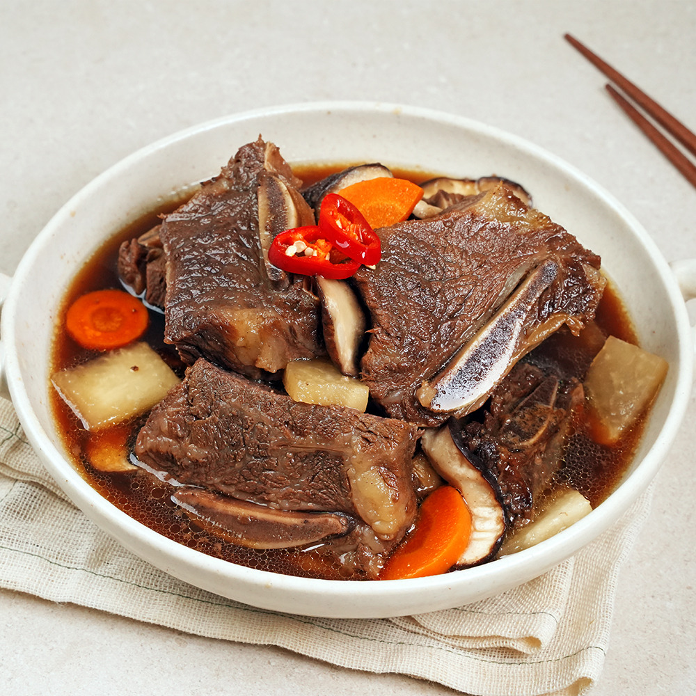 소노정 한우갈비찜 500g x 8팩 : 순수사골