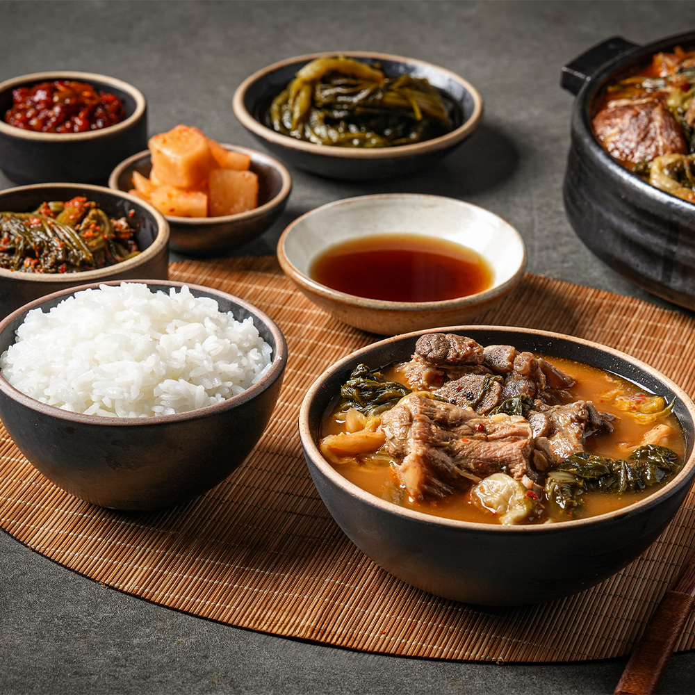 [N배송]정대감집 싱글감자탕 750g 뼈해장국 맛집 2인분 소포장 레토르트 : 찬스푸드클럽