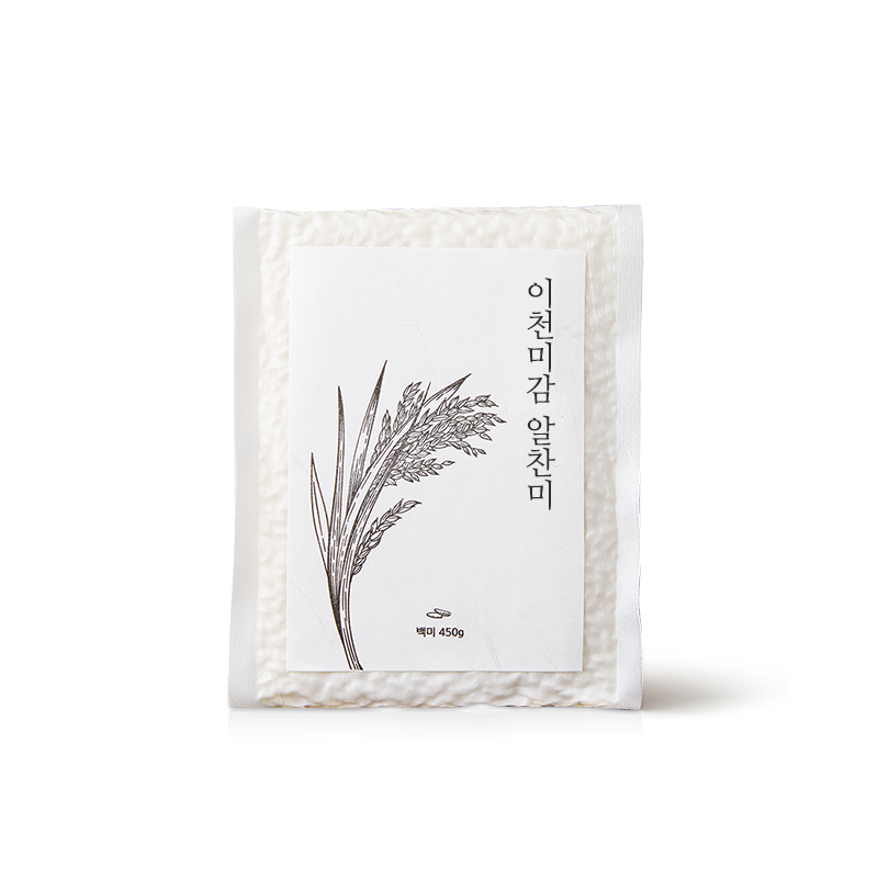 이천쌀 450g 진공포장쌀 [6월16일 알찬미] : 이천미감