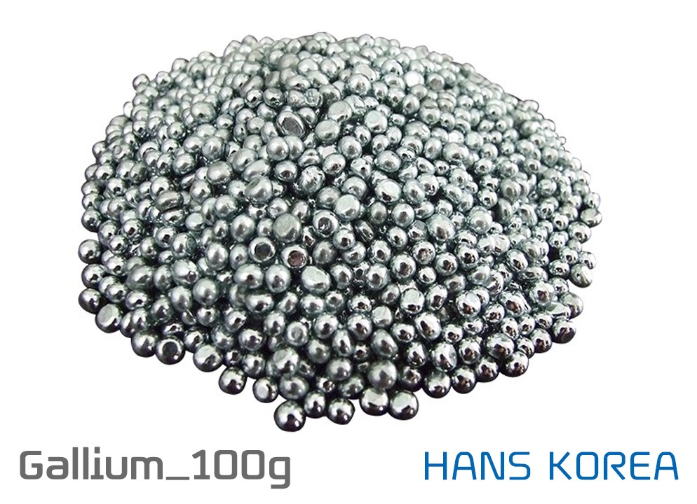 중국산 100g 갈륨 Gallium Pure Material : 한스엠알오
