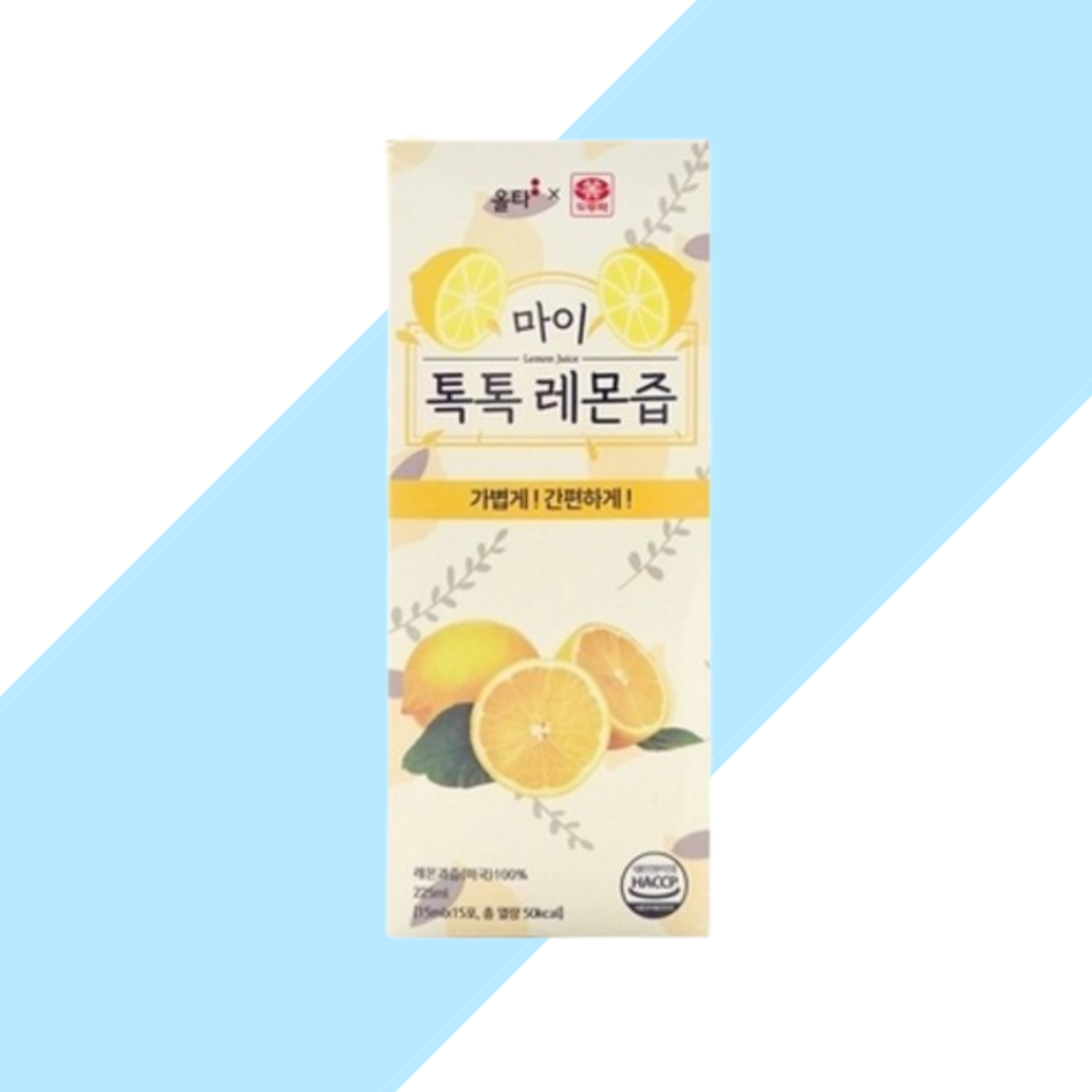 올타 도투락 마이 톡톡 레몬즙 15ml x 15포 1박스 레몬주스 쥬스 : 클린클린마켓
