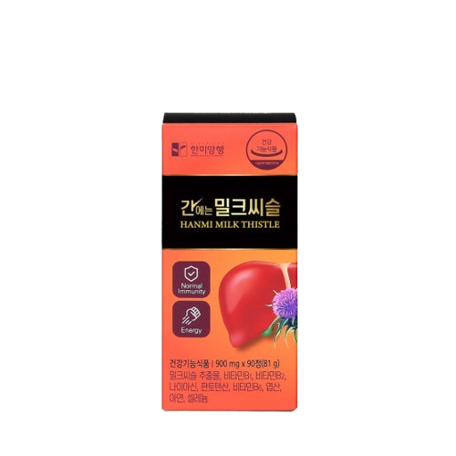 한미양행 간에는 밀크씨슬 900mg x 90정, 4개 : 트레이더 로즈