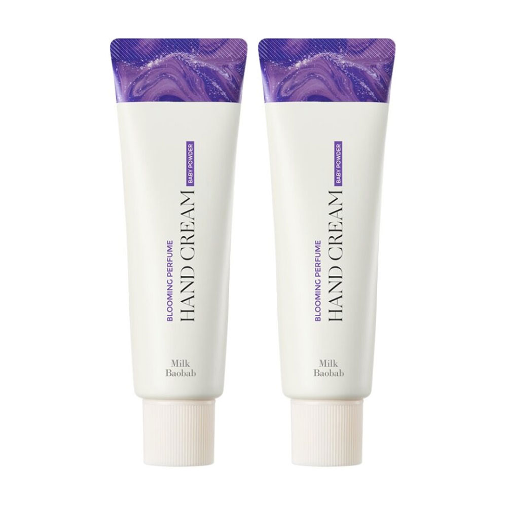 밀크바오밥 블루밍 퍼퓸 핸드크림 베이비파우더, 50g, 2개 : 슈팅배송