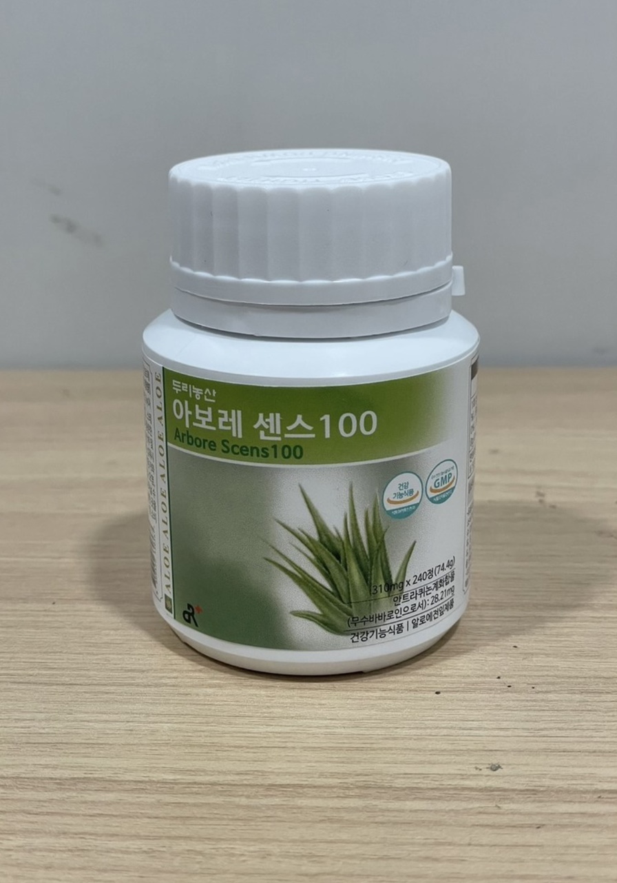 두리농산 아보레센스100 알로에 알로에전잎 74.4g 1개 : 구콩이네
