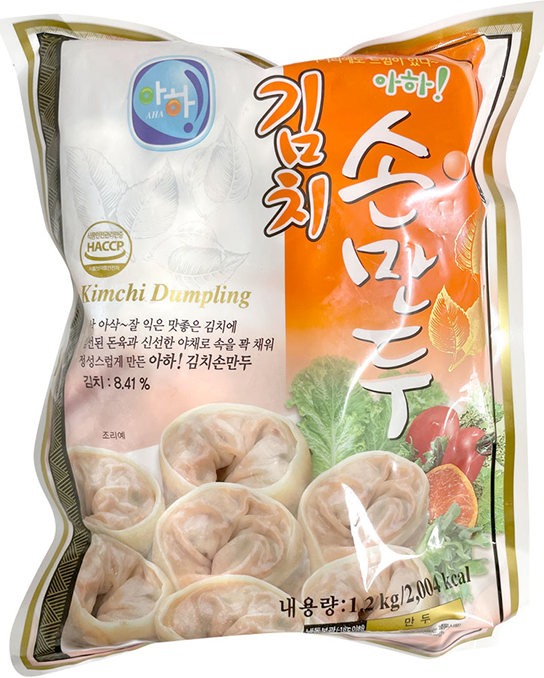 아하 고기손만두1.4kg 찐만두 감자만두 : 만이식품