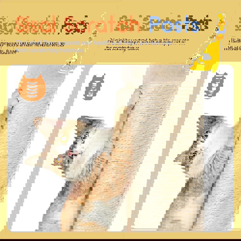 실내 고양이를 위한 알레위 65인치 다단계 키 큰 고양이 나무 /넓은 베이스가 있는 더 타워 /코지 플러시 퍼치 /해먹이가 콘도 /사이잘 긁는 기둥... 
