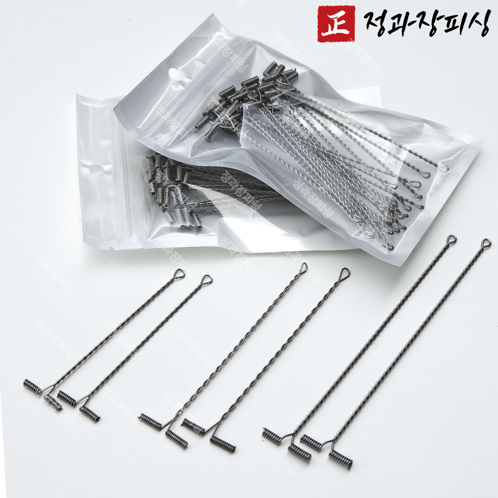 T천평 원투낚시 자작 장어 채비 25개입 : 정과장피싱