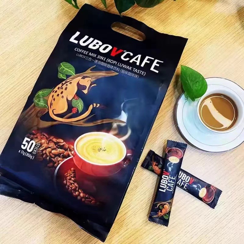 말레이시아 루보브카페 루왁커피맛 믹스커피 850g Lubov Cafe Kopi Luwak Taste : 부티플