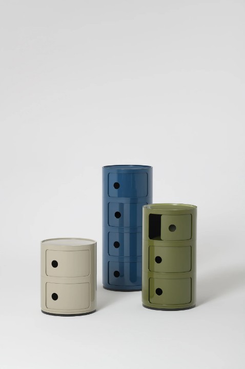 [Kartell] 카르텔 콤포니빌리 Componibili storage unit, 2 modules, Turtles : DIVINGHOME