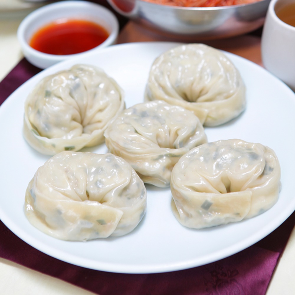 엄지식품 엄지 왕만두 만두 전골 김치왕만두, 1.4kg, 6개 : 연주푸드
