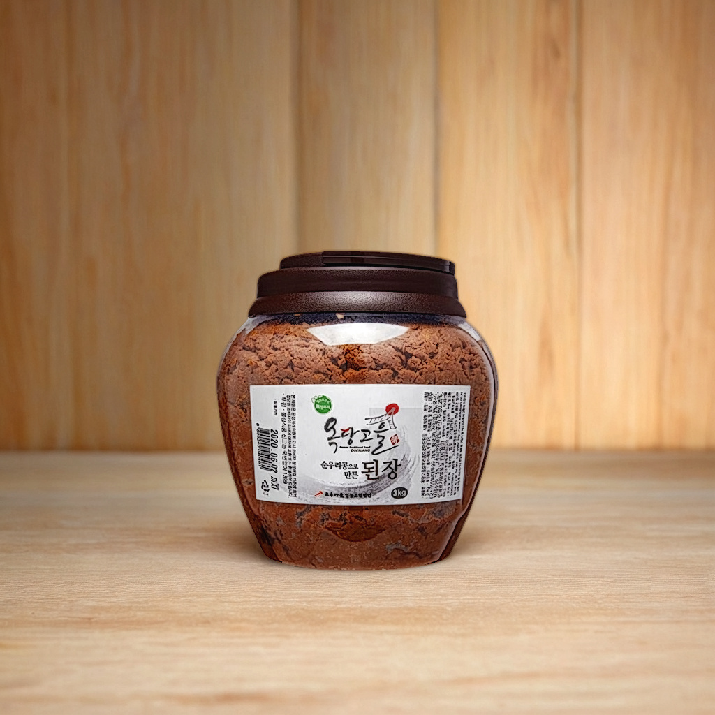 민속 된장 콩 맛있는 숙성 명품 장 1.5kg 1개 : All 마트