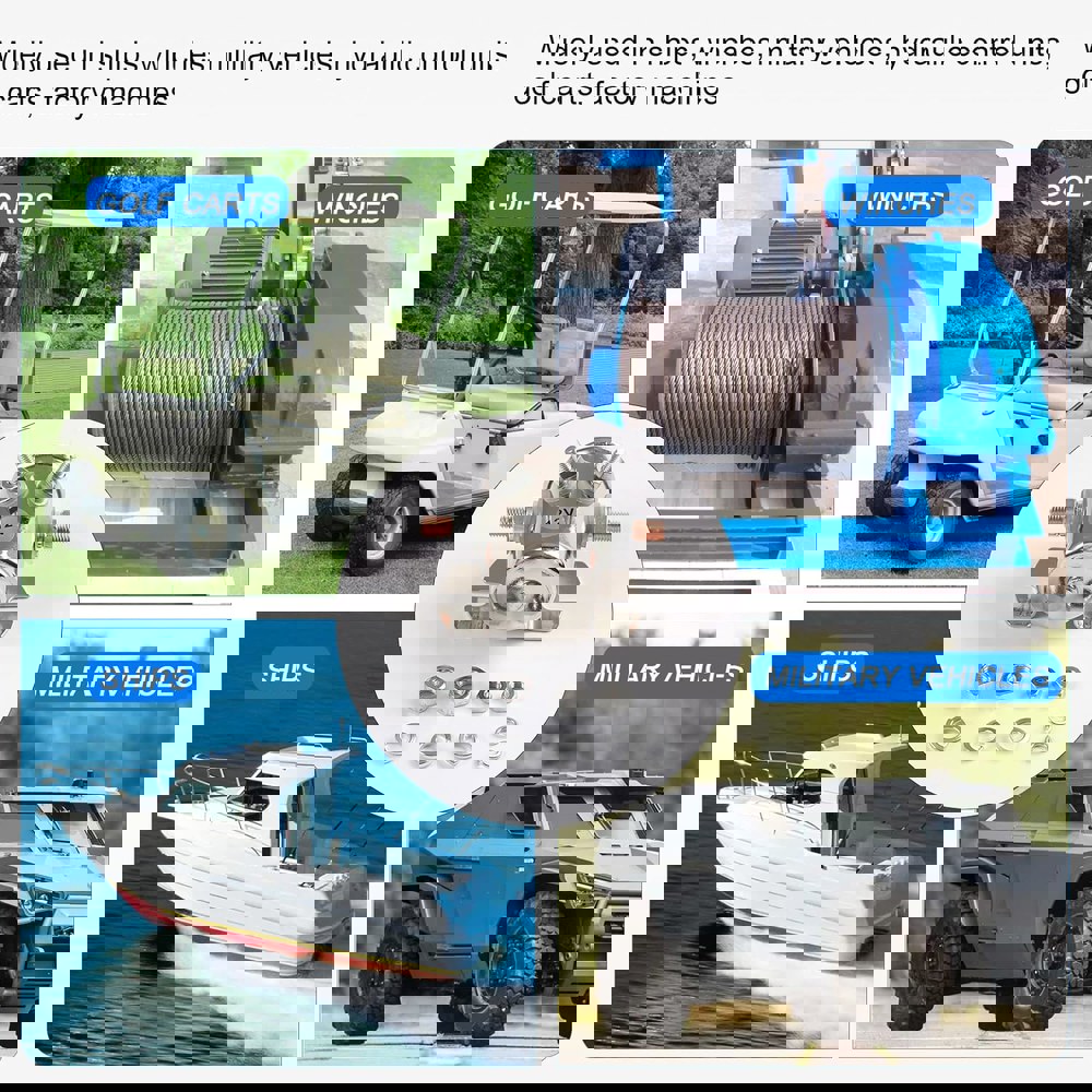 듀티 골프 단자 카트용 헤비 SPST 도금 마린 릴레이 솔레노이드 윈치 최대 4 12VD : 일레븐스아워