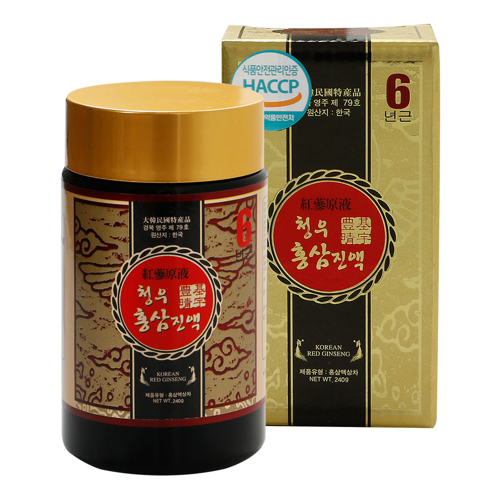백년청우 6년근 홍삼 진액 240g 600g : 포스아트