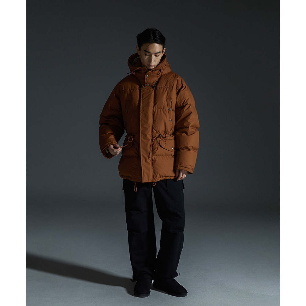 [Root Finder][루트파인더] 24FW Hallasan Parka Dark Orange 한라산 파카 다크 오렌지 : wyndshop