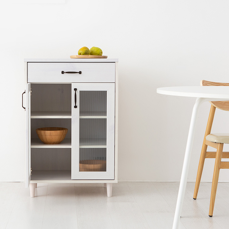 레탄토 서랍문 수납장 CHM9060 600x400x900mm, 2단, 화이트파인베니어 7238.5277 : 마켓비 공식스토어