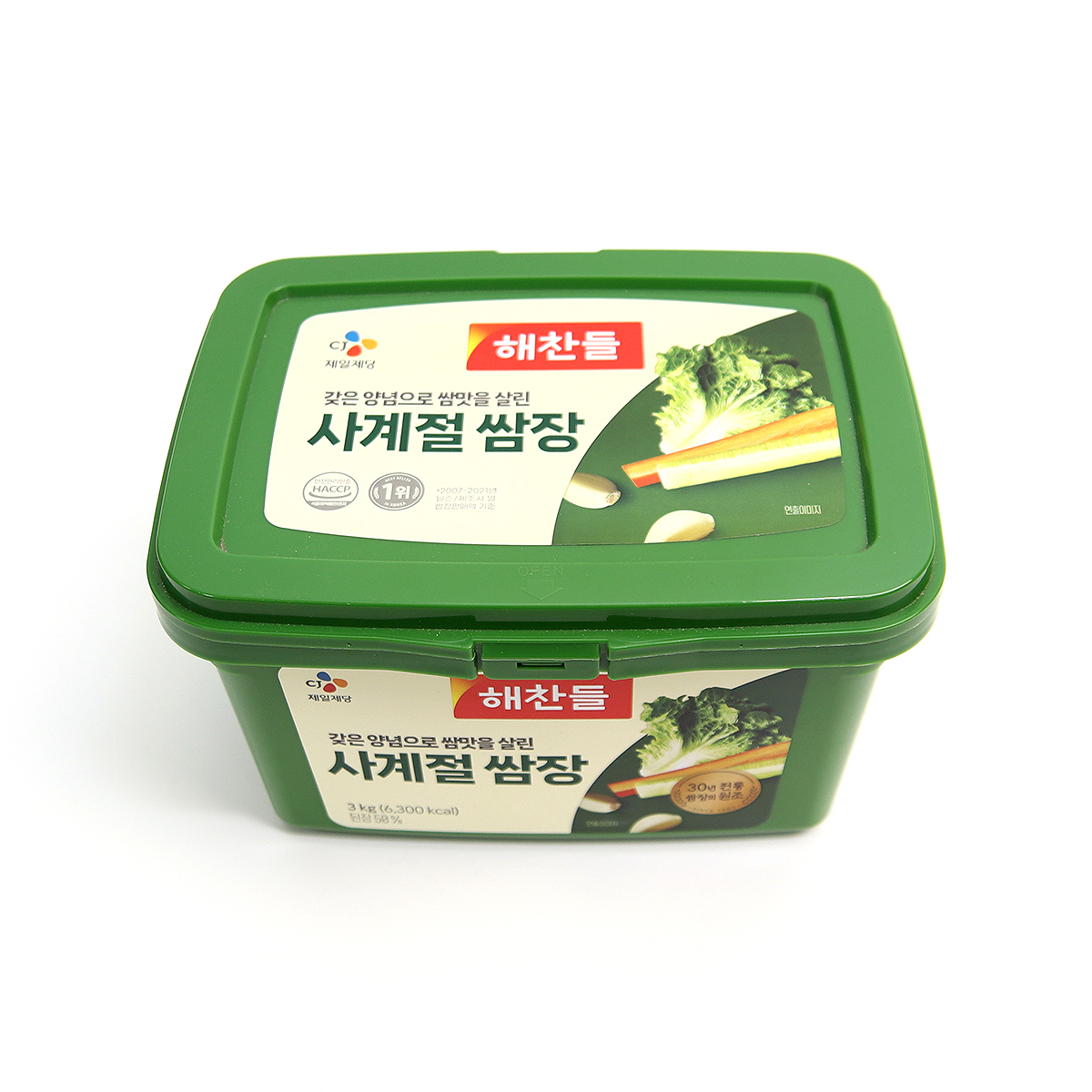CJ 해찬들 사계절 쌈장 3kg 식자재유통 : 바다냄새