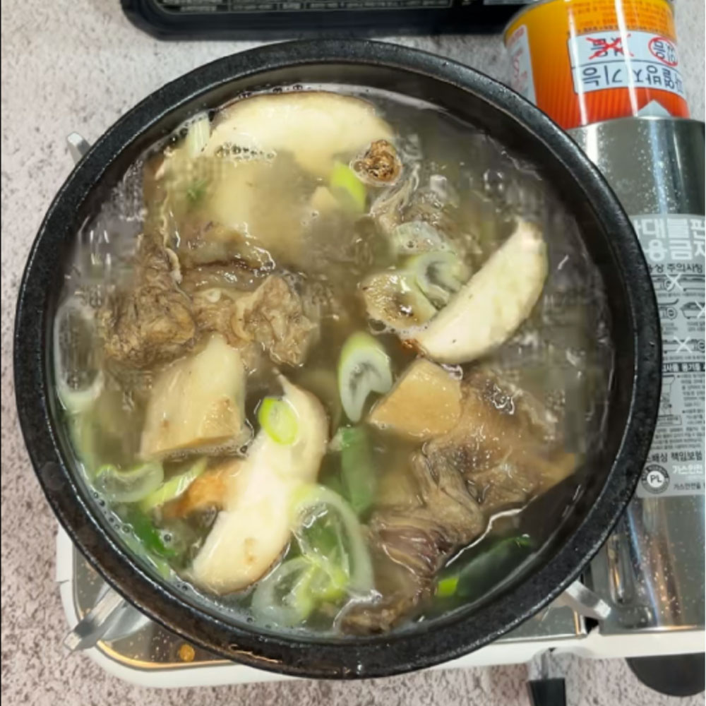 황장군 일품 왕갈비탕 1kg 4팩 : 황씨네 시골밥상