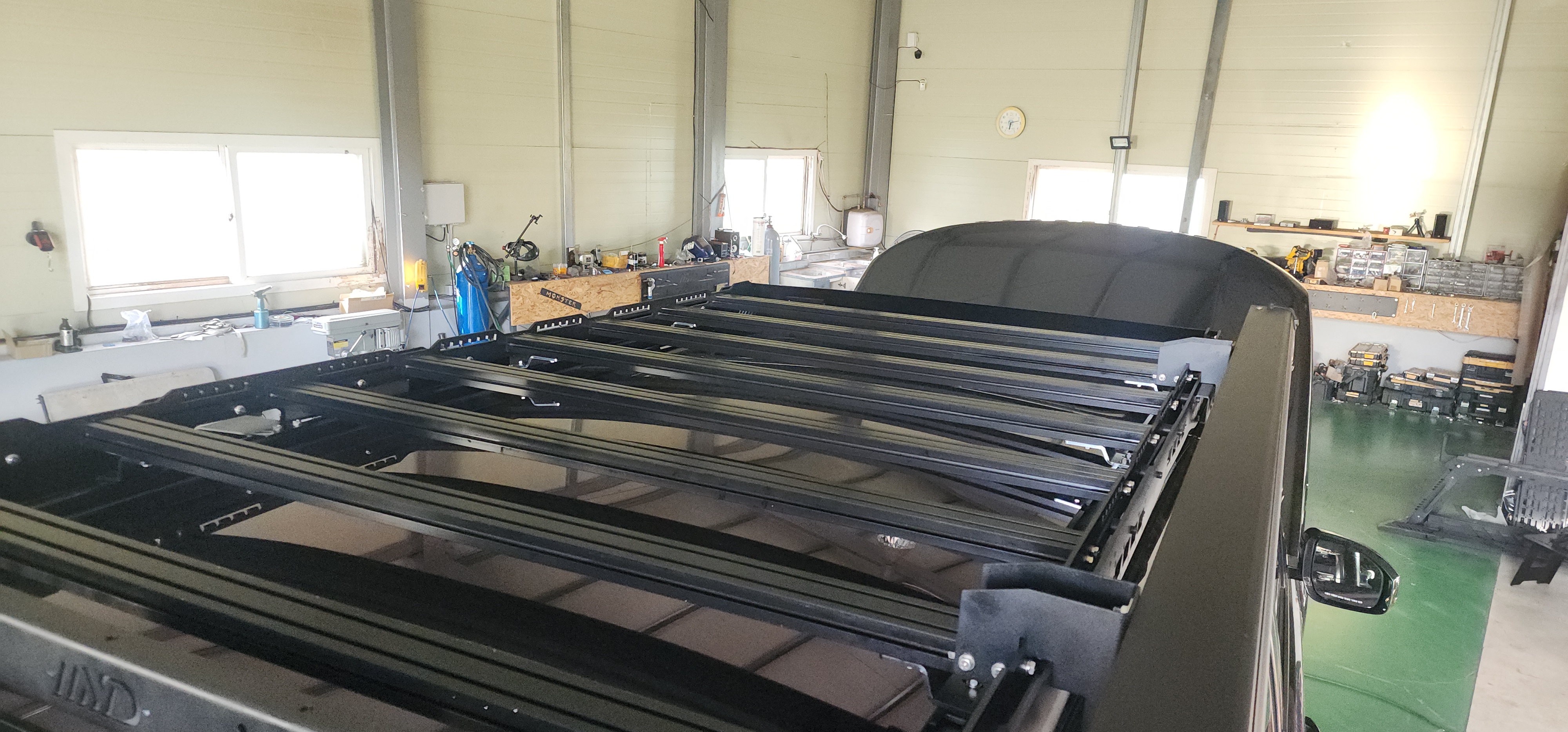 랜드로버 디스커버리4 전용 루프랙 루프바스켓 ROOFRACK 커스텀 : 엠와이디
