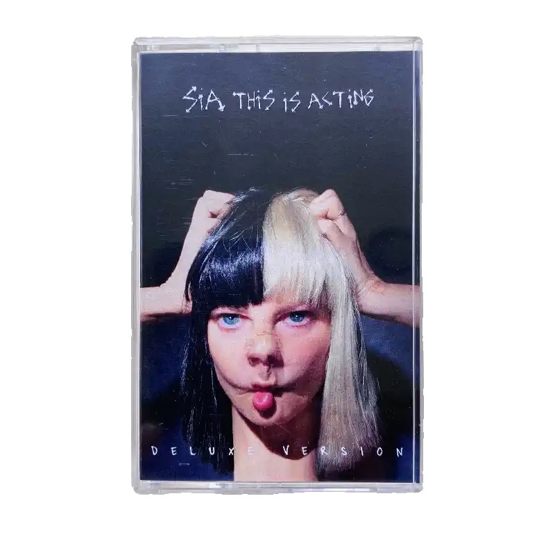 Sia 시아 This Is Acting 카세트 테이프 클리어 앨범 : 유로메리카