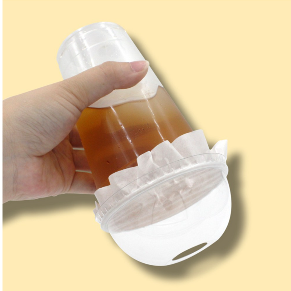커피배달 새지않는 음료랩 실링랩 밀폐랩 안새는 포장지 테이크아웃랩 : 위켄드컴퍼니