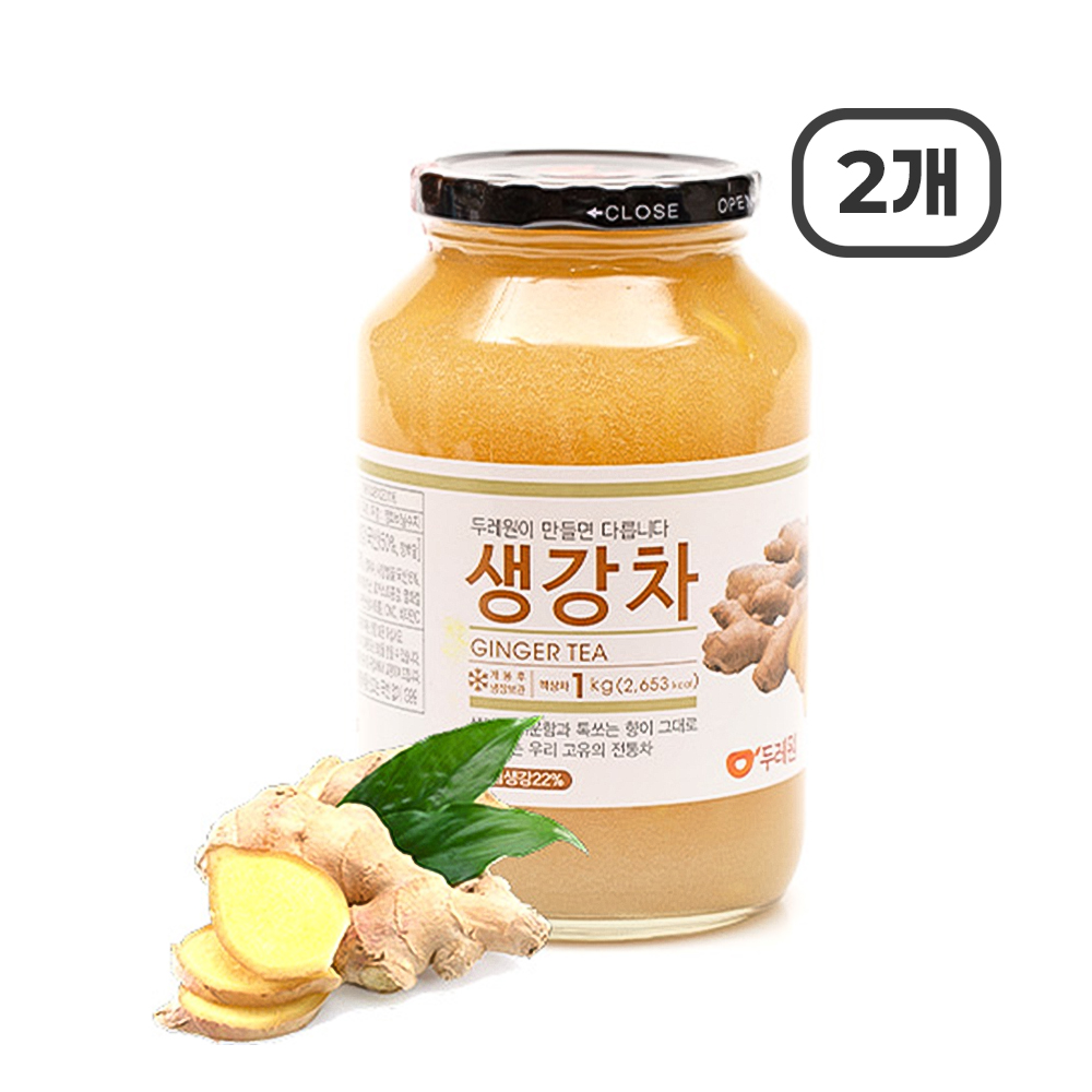 두레원 생강차 1kg 2개 : 티 포인트