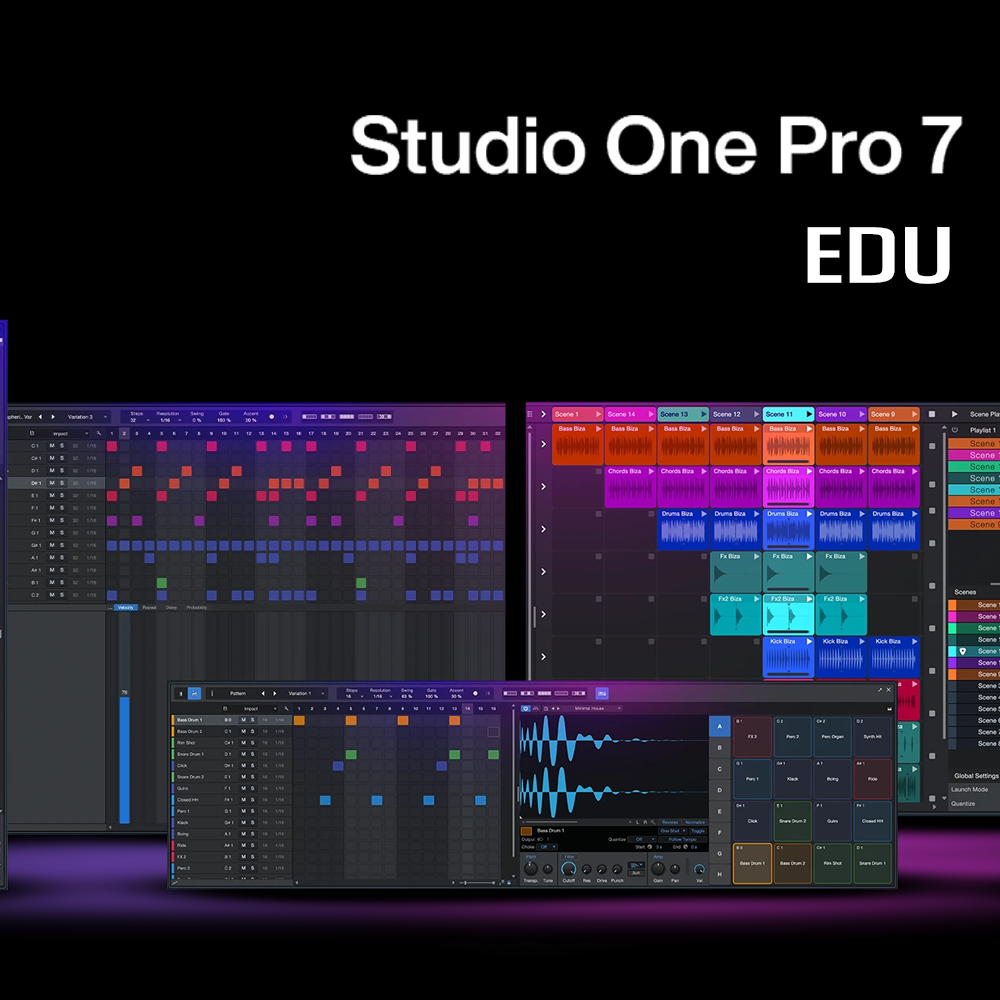 Studio One Pro 7 EDU 스튜디오원7 교육용 프로페셔널 DAW : 미디크루