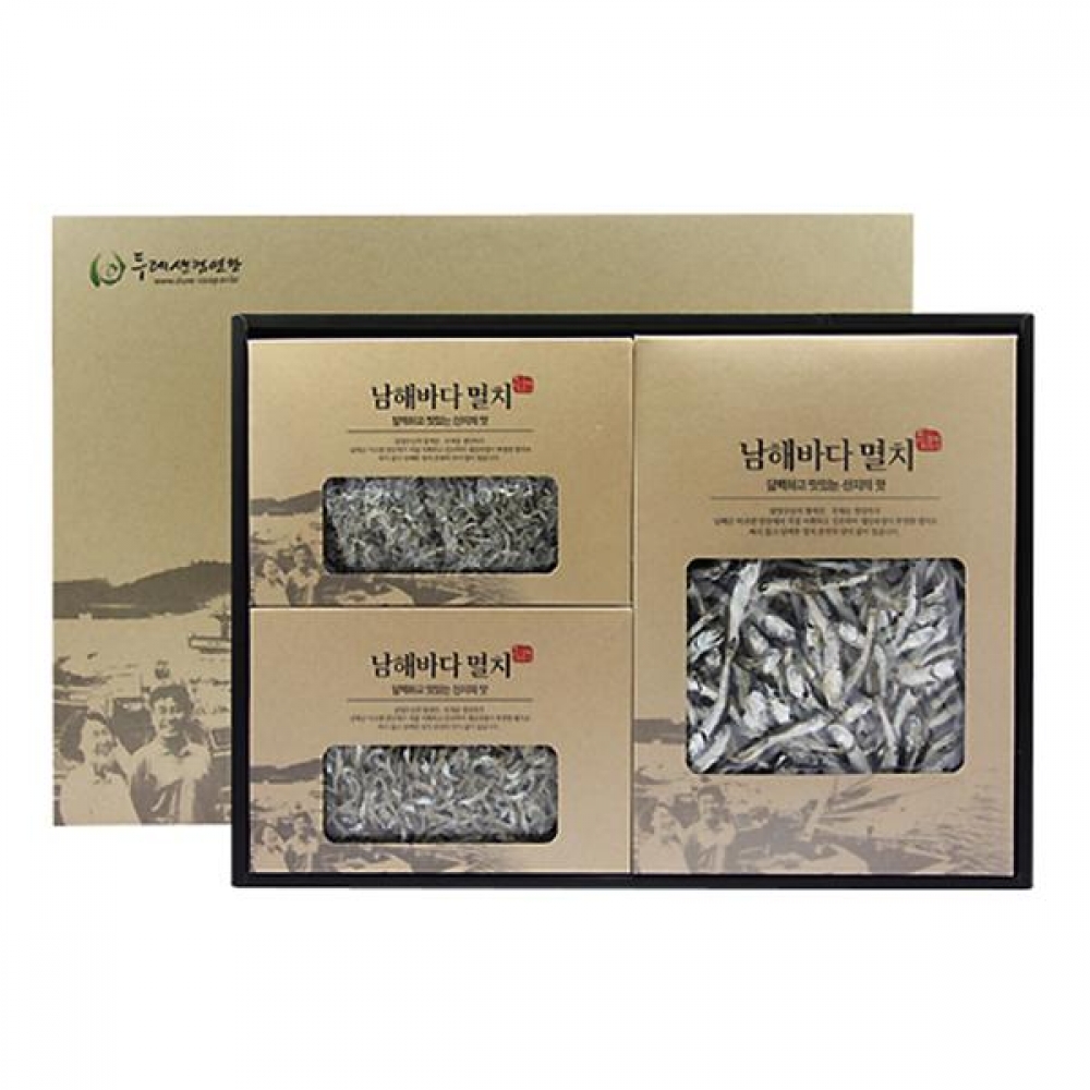 두레생협선물세트 남해바다멸치1호1.1kg : 문구의 신